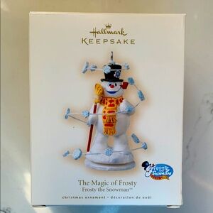 NWT Hallmark Keepsake The Magic of Frosty - Frosty the Snowman Ornament